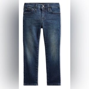 Ralph Lauren Girls Eldridge Dark Blue Skinny Jeans